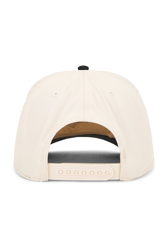 view 2 of 3 Slow Mornings Club Hat in Cream & Black