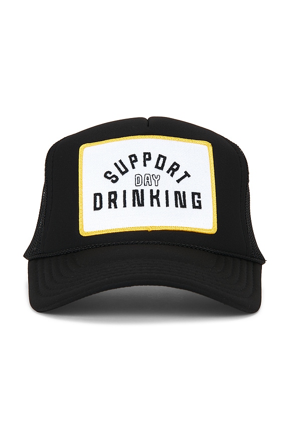 view 1 of 3 Support Day Drinking Hat in Black