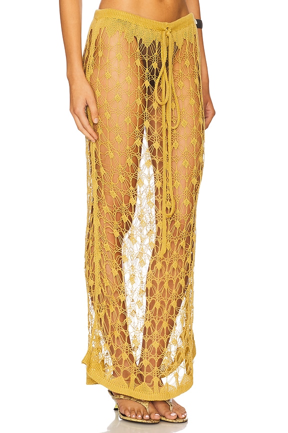 view 2 of 6 Marsala Skirt in Yellow