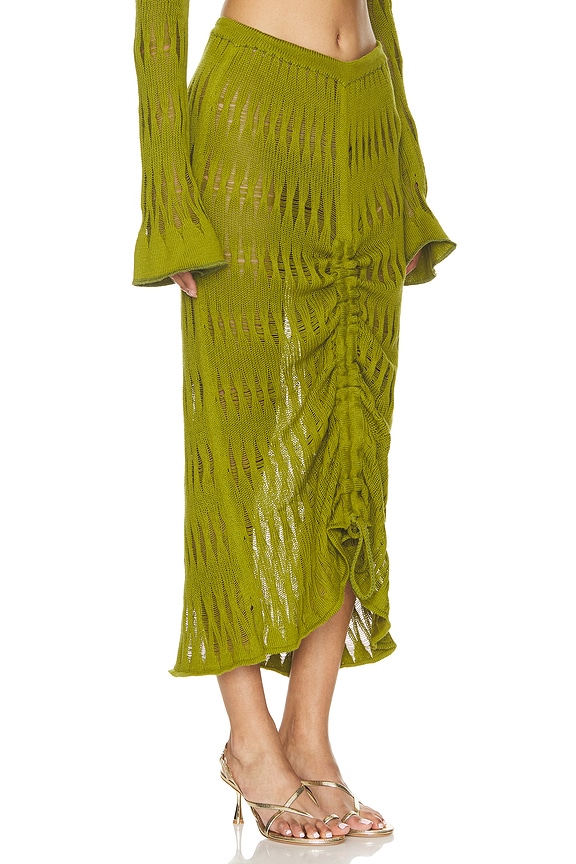 view 2 of 4 OLIVIA スカート in Wormwood