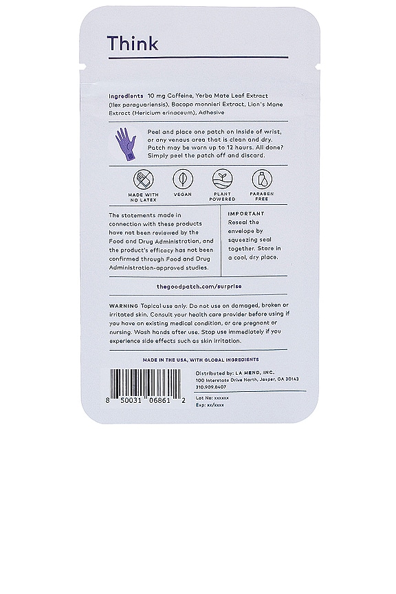 view 2 of 2 Think Plant Patch 4 count in 