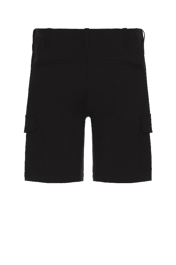 view 2 of 3 Zaine Neoteric Twill Shorts in Black