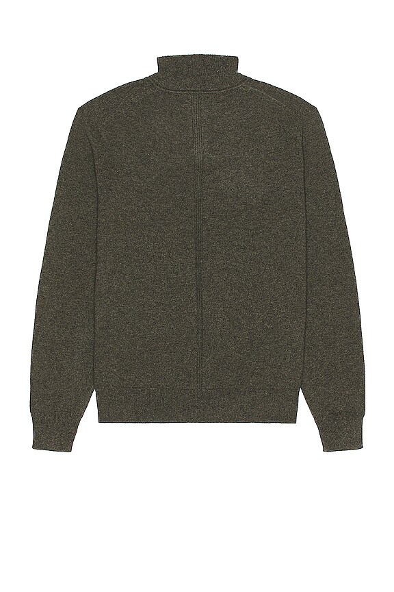 view 2 of 4 Hilles QT FC.Cashmere in Olive Melange