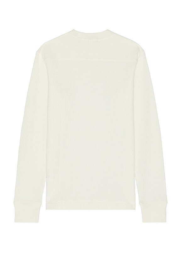 view 2 of 3 Mattis Studio Waffle Sweater in Ivory