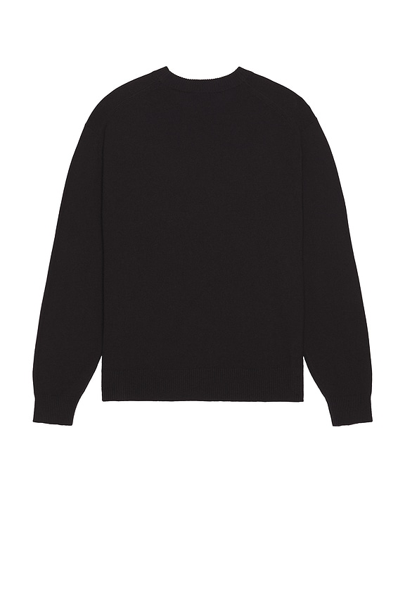 view 2 of 4 Hilles Crew Neck Cashmere Sweater in Deep Eggplant