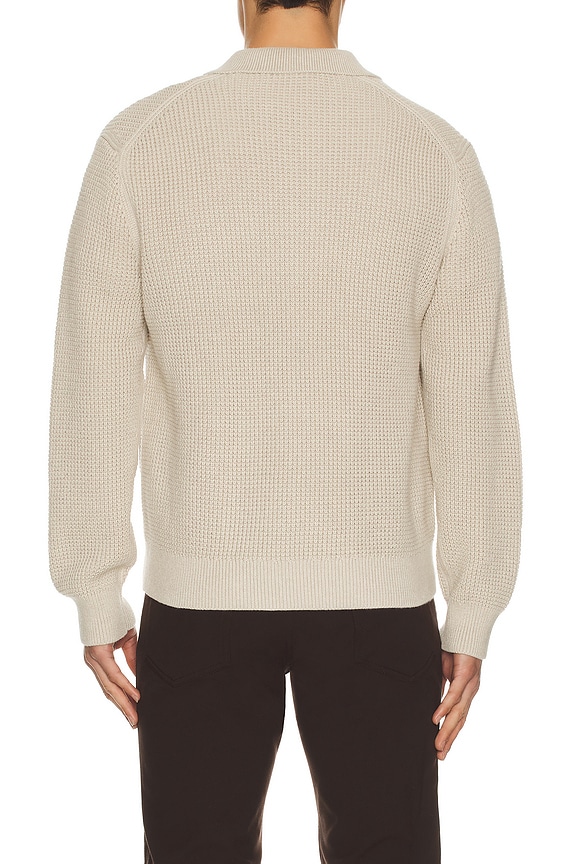 view 2 of 4 Eco Cashton Gary Full Zip in Alabaster Melange