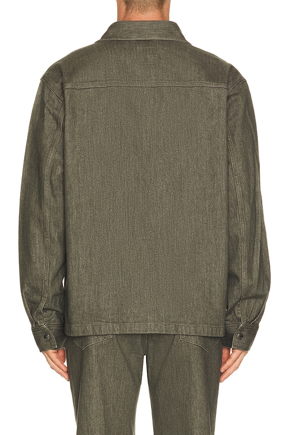 view 2 of 5 Denim Overshirt in Army