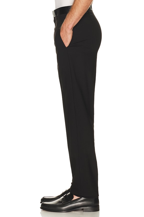 view 2 of 5 Mayer Tuxedo Pant in Stretch Wool in Black
