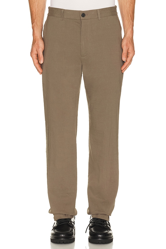view 1 of 5 Standard Pant in Good Linen in Morel