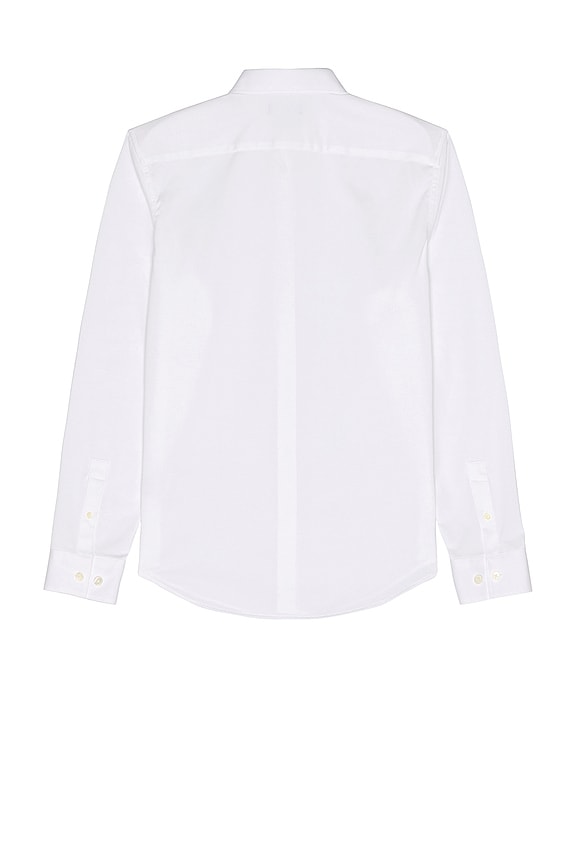 view 2 of 5 Sylvain Structure Knit Shirt in White