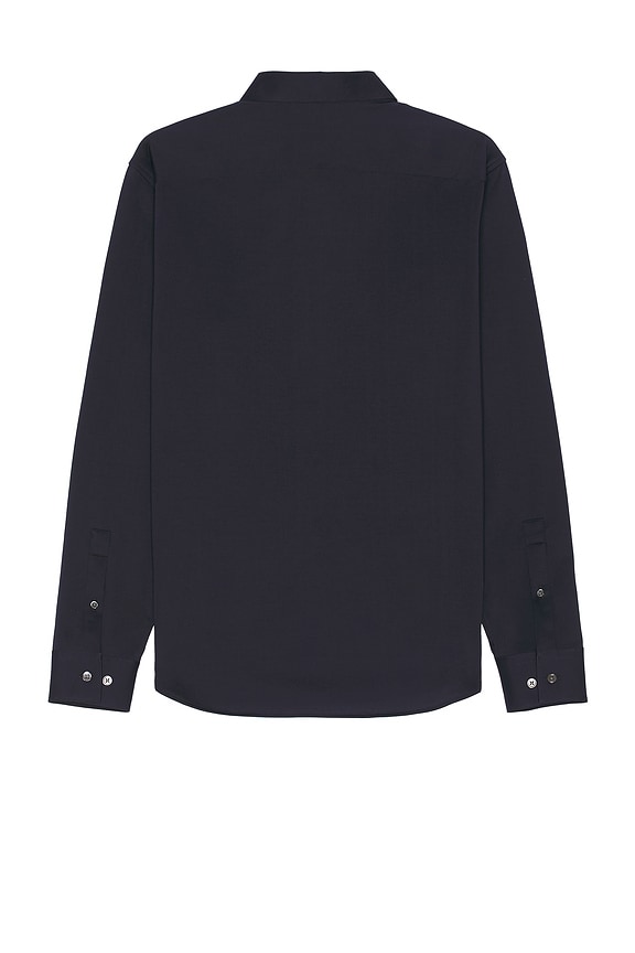 view 2 of 3 Sylvain Structure Knit Shirt in Eclipse