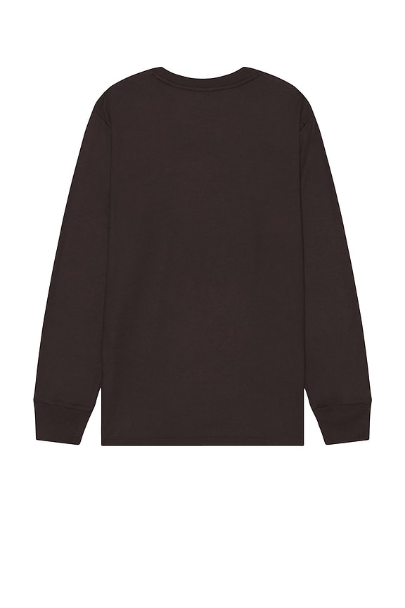 view 2 of 3 Essential Long Sleeve Tee in Hickory