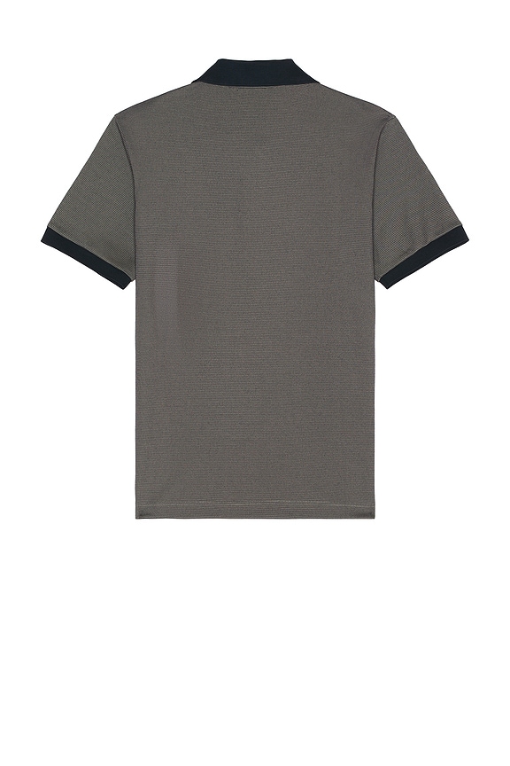 view 2 of 3 POLO DE JACQUARD GEO in Baltic & Earl Grey