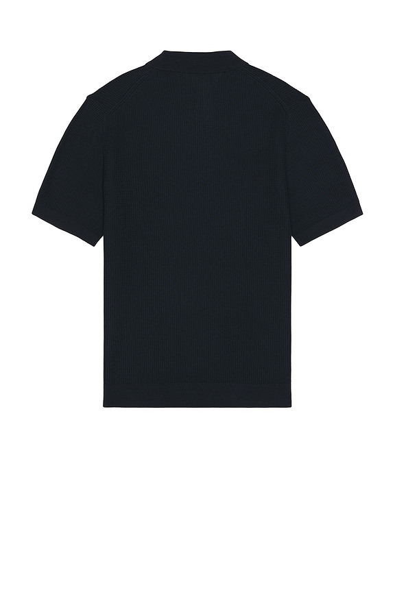 view 2 of 4 Mesh Polo in Baltic