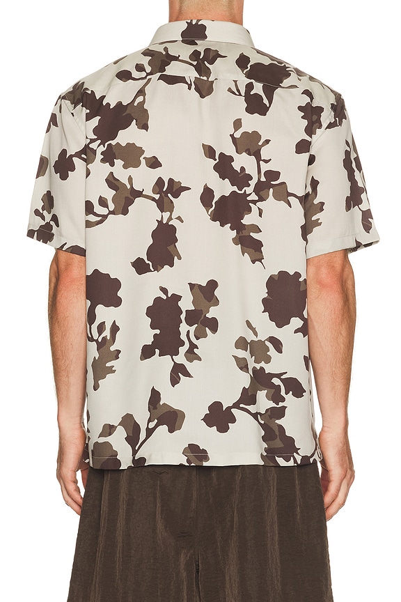 view 2 of 4 Floral Lyocel Irving Shirt in Silver Cloud Multi