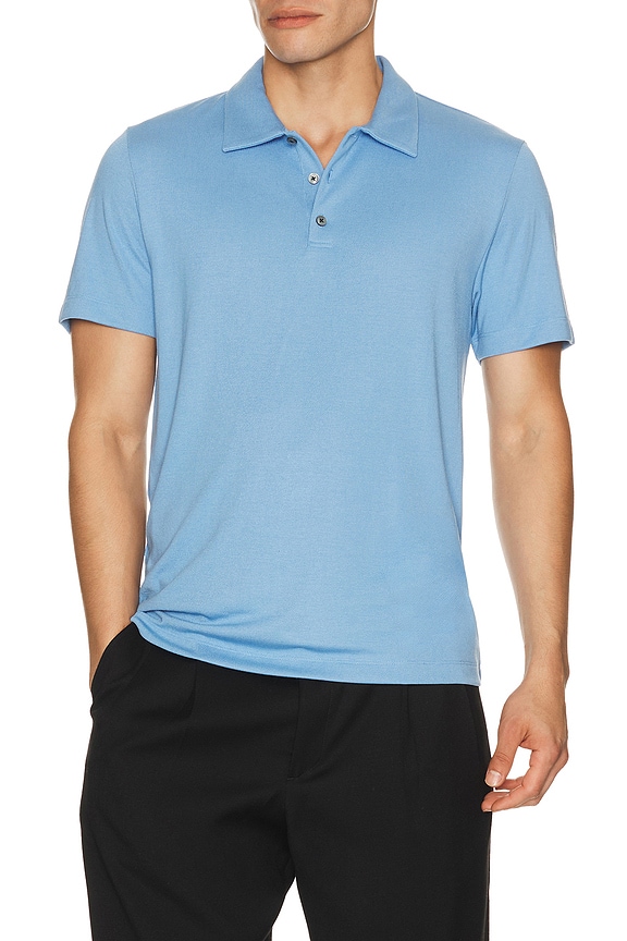 view 1 of 4 Bron Polo in Crisp Blue