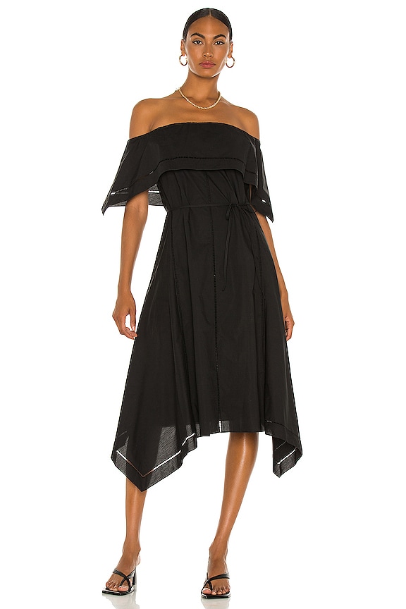 view 1 of 3 Eyelet Dress in Black