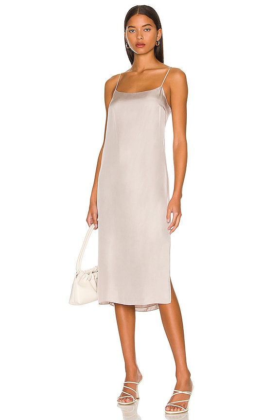 view 2 of 4 Long Sleeve Layered Dress in Oatmeal