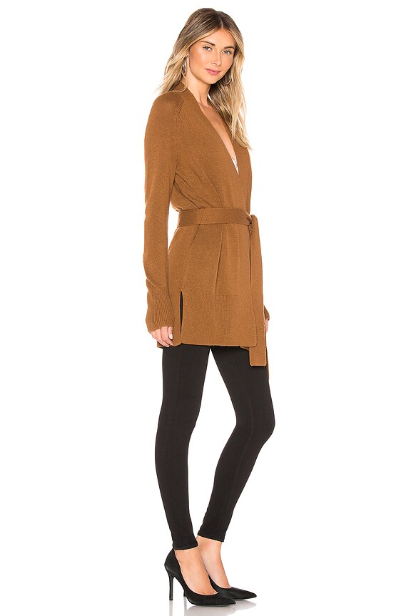 view 2 of 3 Malinka Cardigan in Caramel