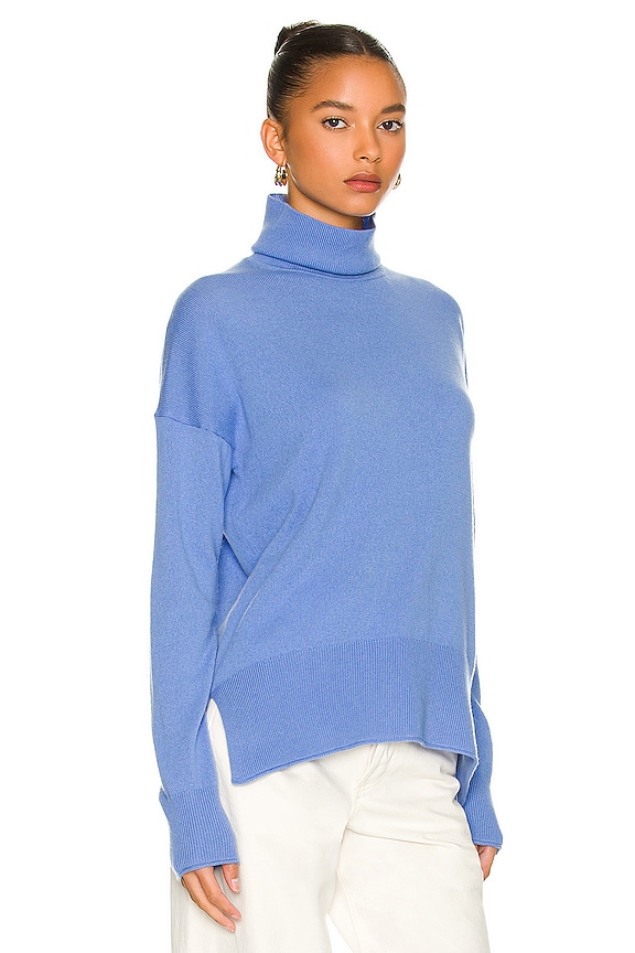 view 2 of 4 Karenia Turtleneck Sweater in Light Azure