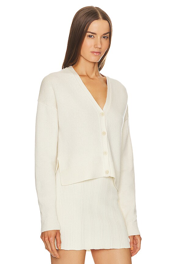 view 2 of 5 Hanelee Soft Wool Cardigan in Ivory