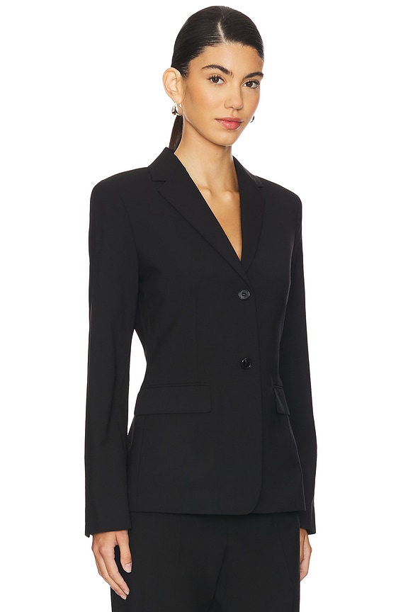 view 2 of 4 Single Breasted Slim Blazer in Black