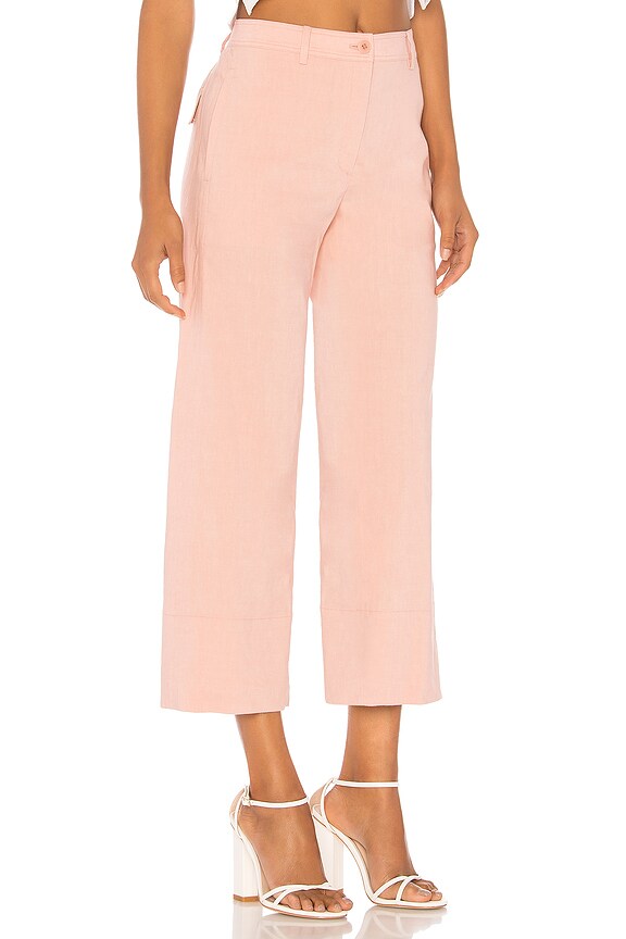 view 2 of 4 PANTALON FLUID in Pink Ballet