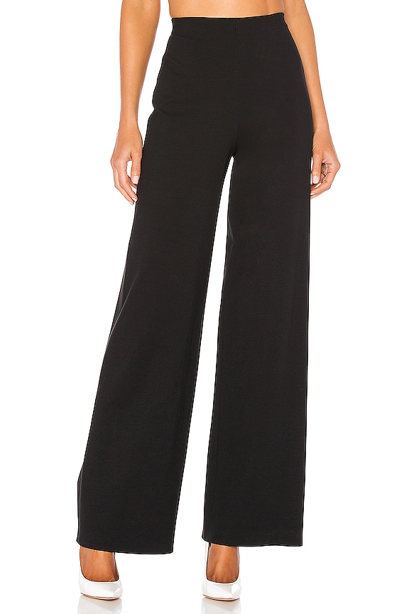 view 1 of 4 PANTALÓN WIDE LEG in Black