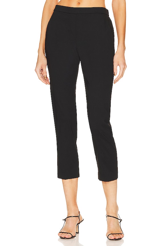 Theory Treeca Pull On Pants in Black | REVOLVE