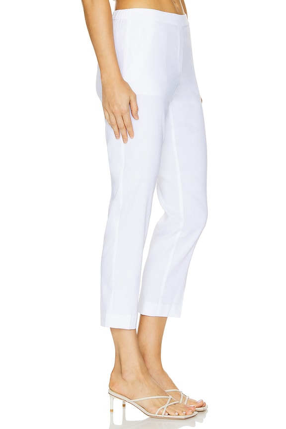 view 2 of 4 Treeca Pull On Pant in White