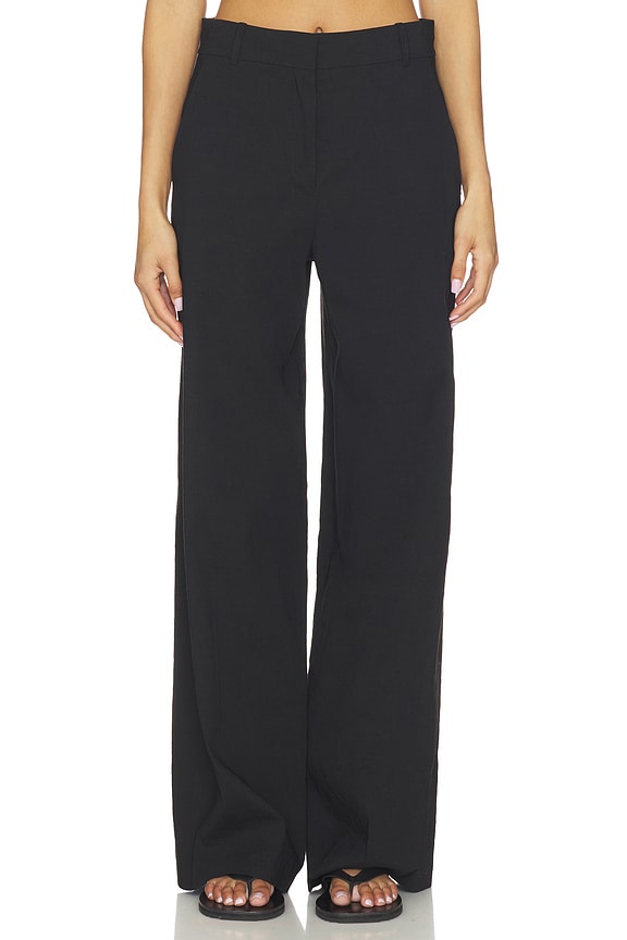 view 1 of 6 High Waisted Trousers in Black