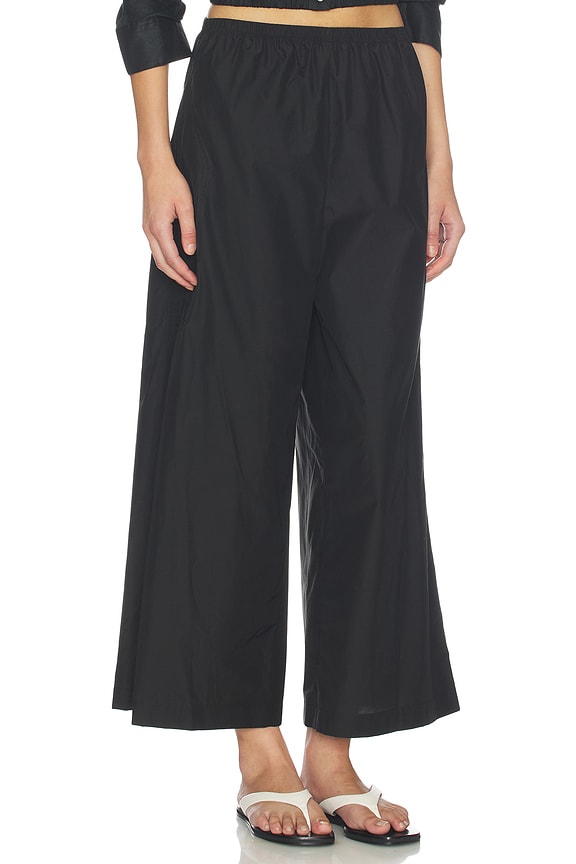 view 2 of 6 Fluid Cropped Pants in Black