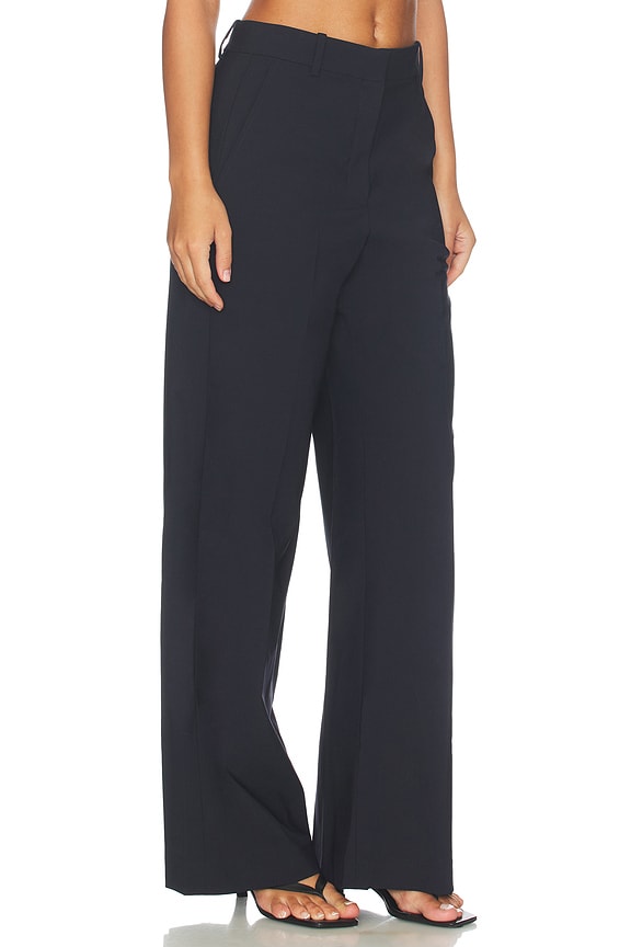 view 2 of 6 Classic Pleated Trousers in Deep Navy