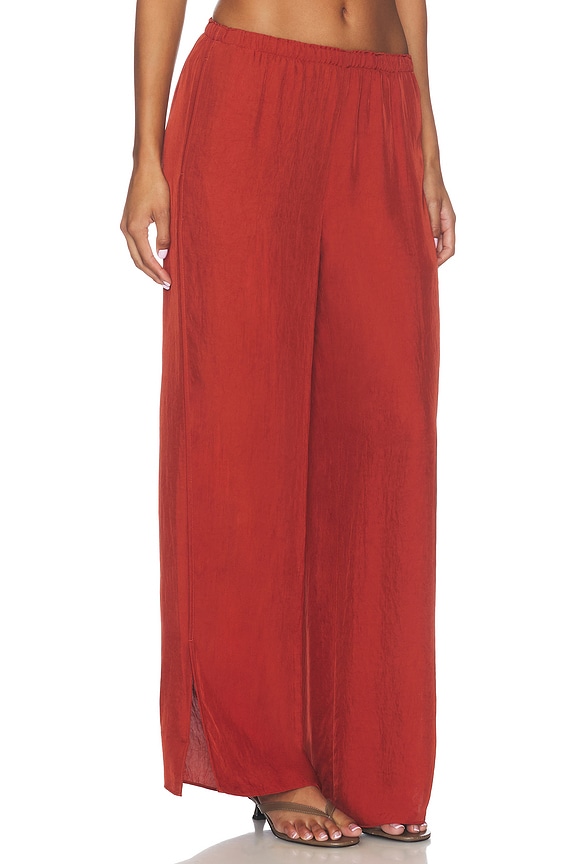 view 2 of 6 Slit Pant in Umber