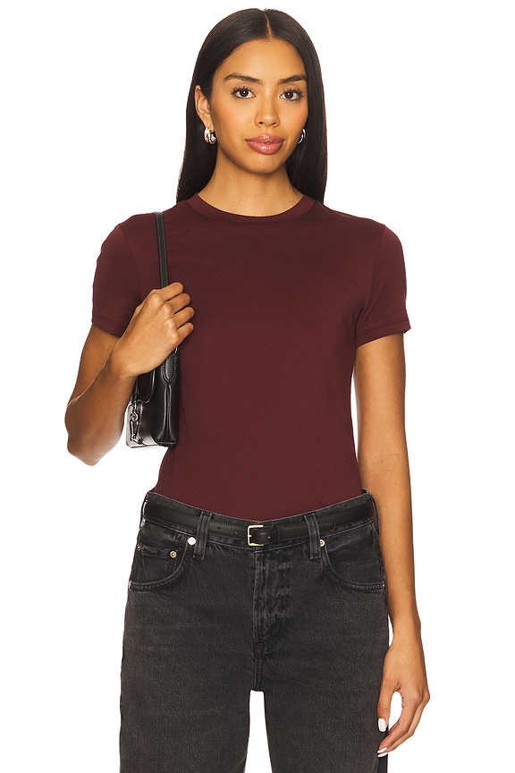 view 1 of 4 ベーシックTシャツ in Grenache