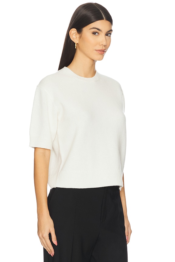 view 2 of 4 CAMISETA RECORTADA in Ivory