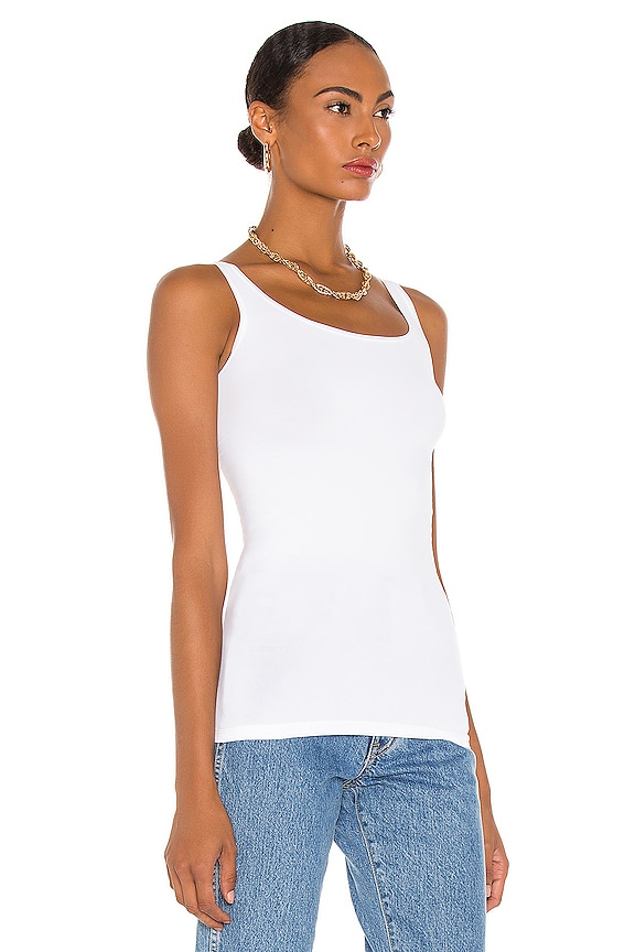 view 2 of 4 Len Tubular Tank in White