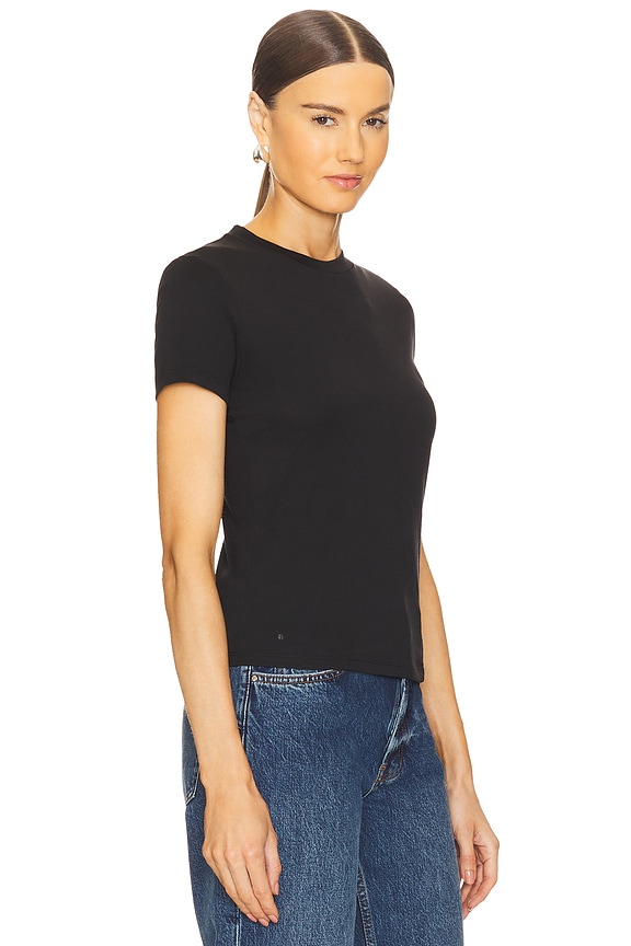 view 2 of 4 Tiny Tee in Black