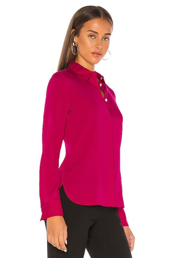 view 2 of 4 ボタンダウントップ in Magenta