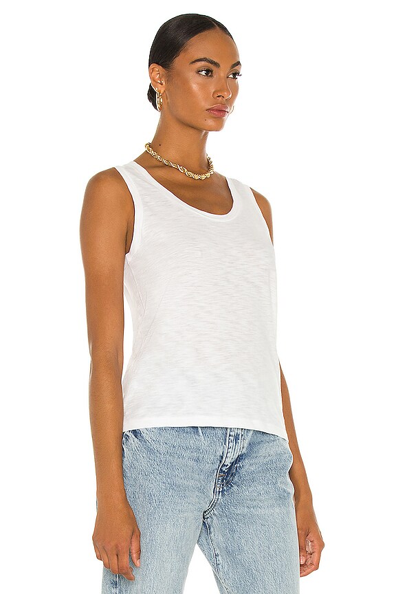 view 2 of 4 Easy Tank in White