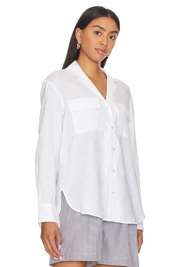 view 2 of 4 Notch Shirt Relaxed in White