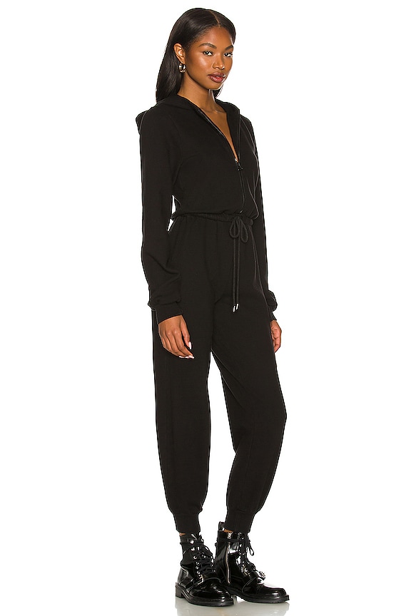 view 2 of 4 Hoodie Jumpsuit in Jet Black