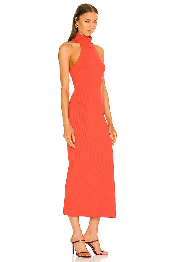 view 2 of 3 ROBE in Blood Orange