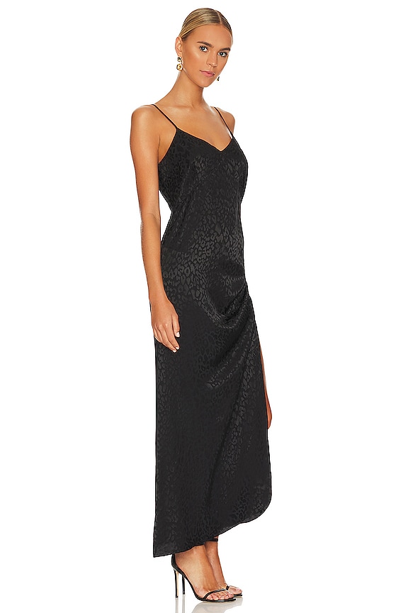 view 2 of 4 Cinched Maxi Dress in Jet Black
