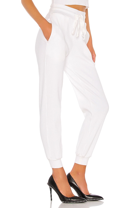 view 2 of 4 Vital Rib Jogger in White