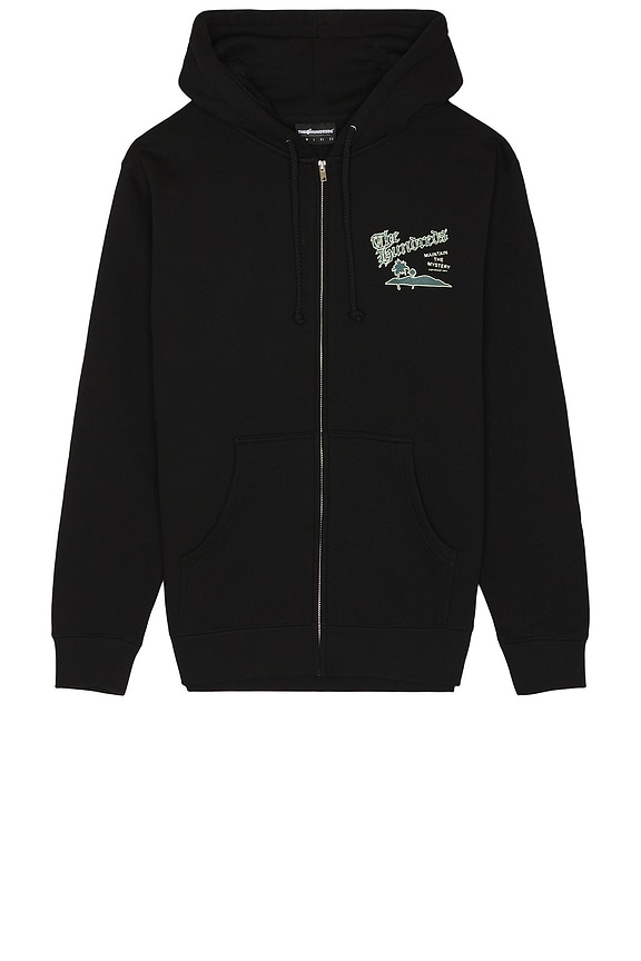 view 2 of 5 Skull Mountain Zip Up Hoodie in Black