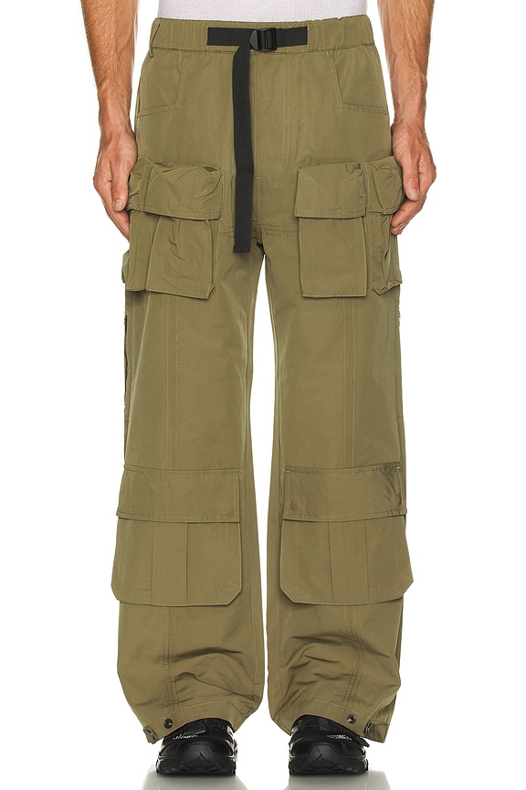 view 6 of 7 Wide Cargo Pants in Olive