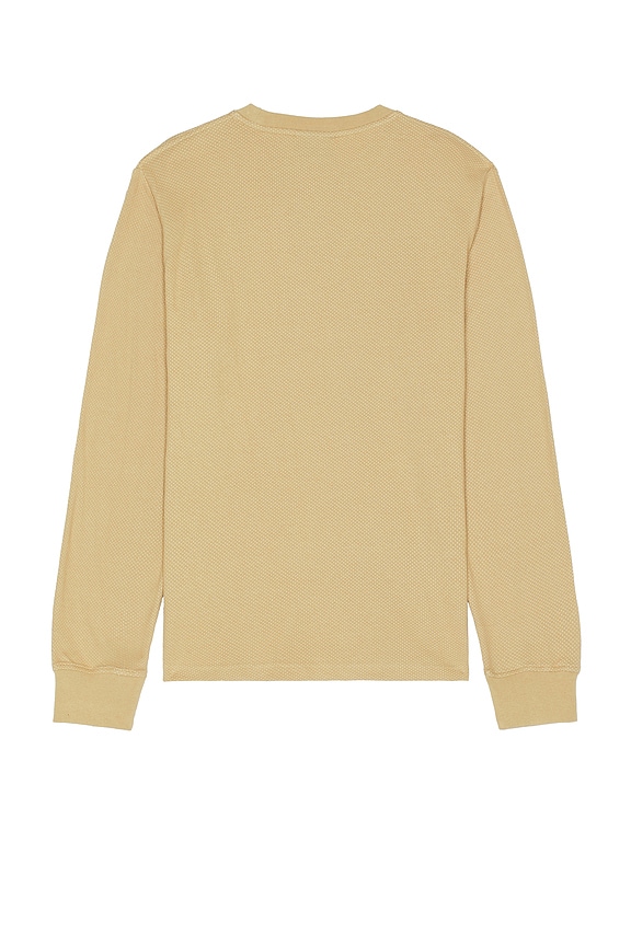 view 2 of 4 Rich Logo Long Sleeve Tee in Khaki