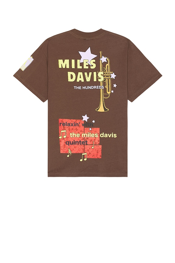 view 2 of 3 CAMISETA MILES DAVIS in Brown