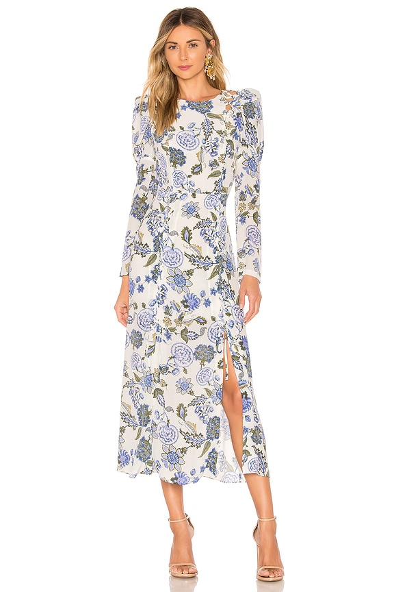 view 1 of 3 ROBE VALENTINA in Bluebell